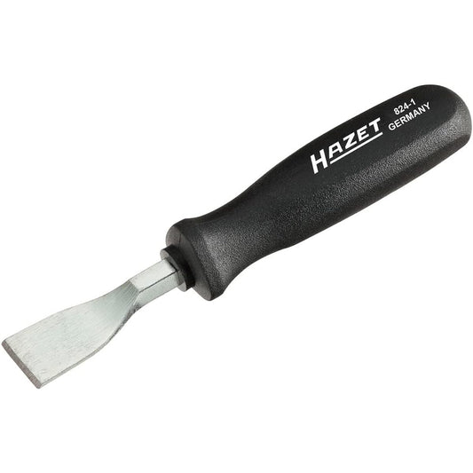 HAZET 824-1 Flat Profile Blunt Scraper - Galvanized