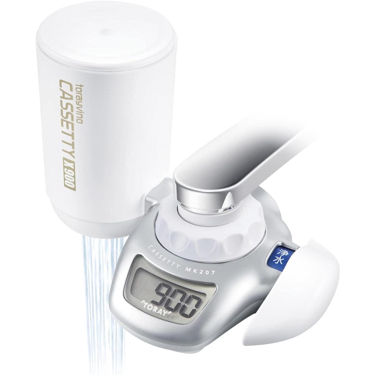 Toray Trevino Water Purifier Direct Faucet Type Cassetti Series High Removal Type with 1 Cartridge MK207X