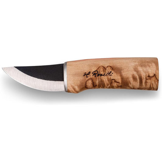 Roselli Grandfather Hunting Knife R120 Puukko [Roselli Woots] [Curly Birch] Grandfather Finland Puukko