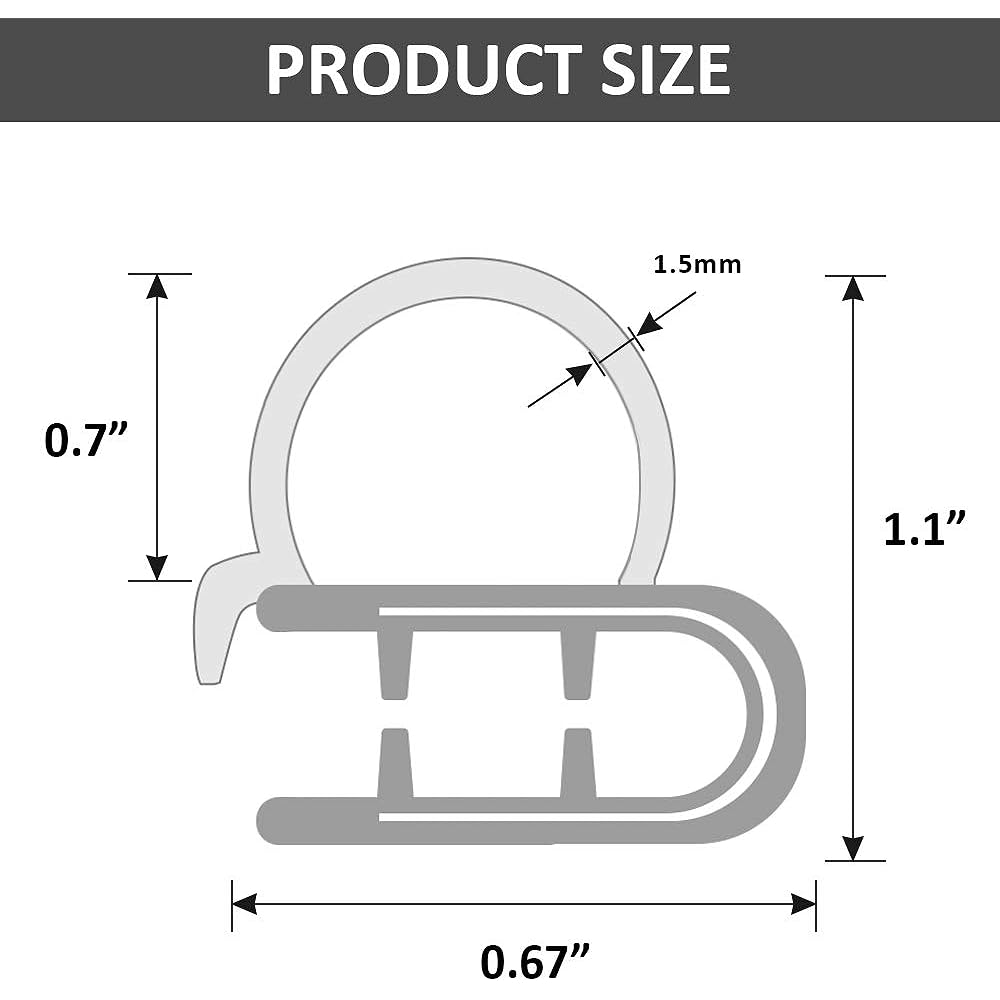 Automotive door rubber seal trim seal strip strip with side valve with boat track RV Home Application polyvinyl chloride bulb trim EPDM with rubber seal (70.22cm)