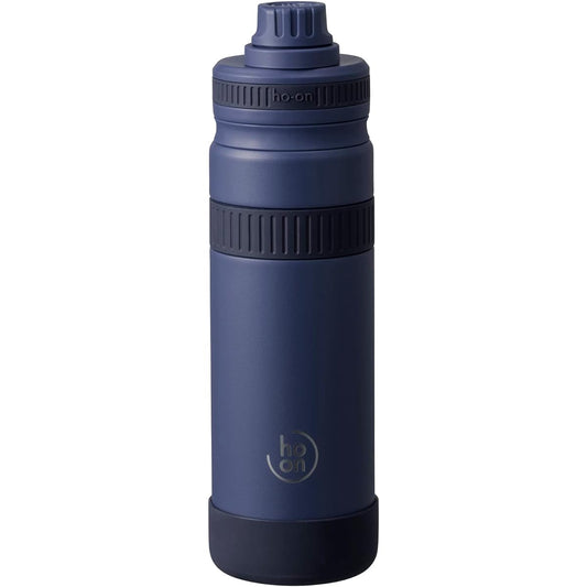 [Orgo] Grab Flask 500ml GF-50 Sports Bottle Stainless Steel (Navy)