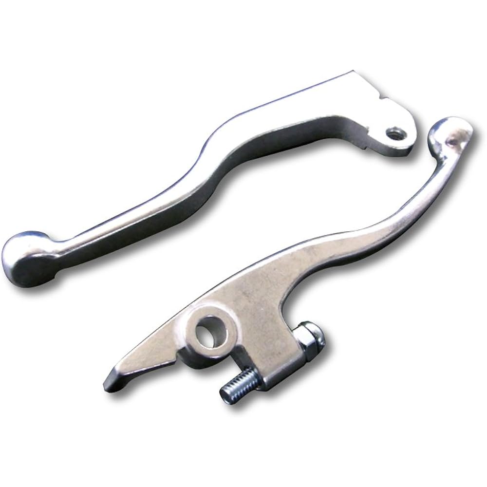 ALBA Brake/Clutch Lever Left and Right Set CB223(08) etc. Silver BL-117-119-SL