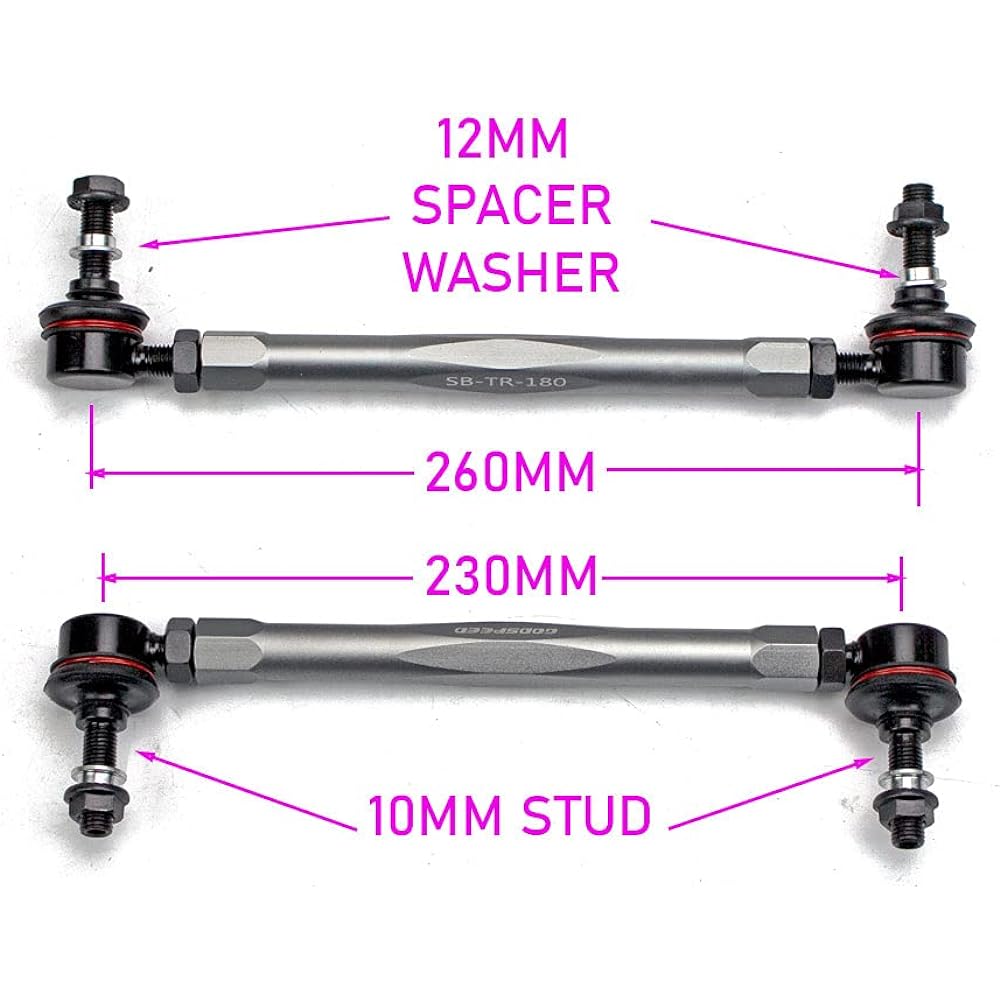 GODSPEED (SB-TR-180-12_03) Adjustable Front Swaver Link Chevrolet Cobalt 2005-2010