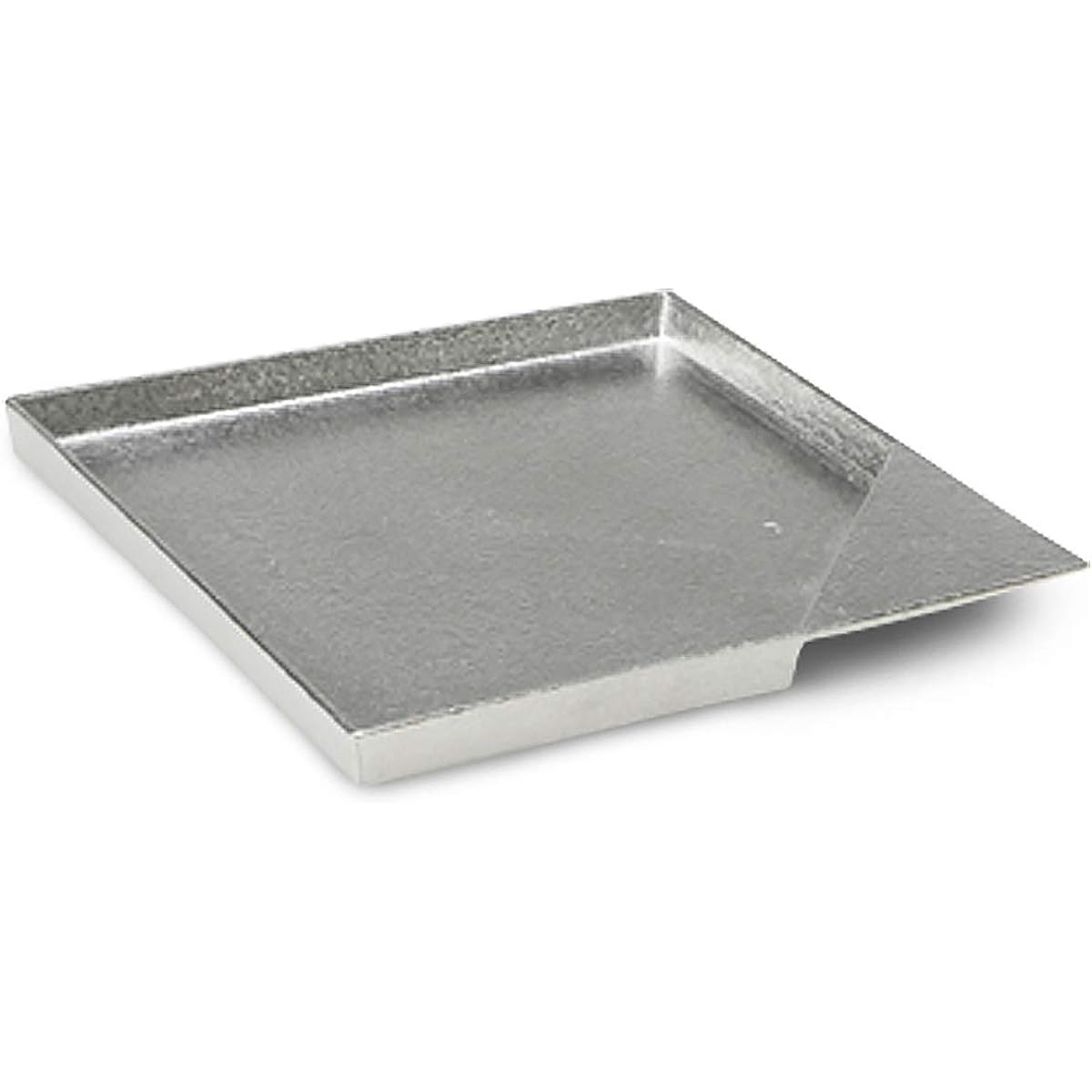 Nousaku Snack Plate - KAKU - L H1.0cm W13.2cm D13.2cm 100% Tin Case Made in Japan 501923/Dish Plate