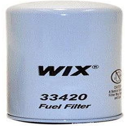 WIX Filter 33420 Highly durable spin -on fuel filter 1 pack