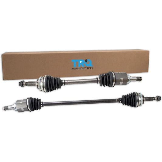 TRQ Front CV Axle Shaft Acembriset LH RH 09-18 Corolla Vibe Matrix 2 pieces