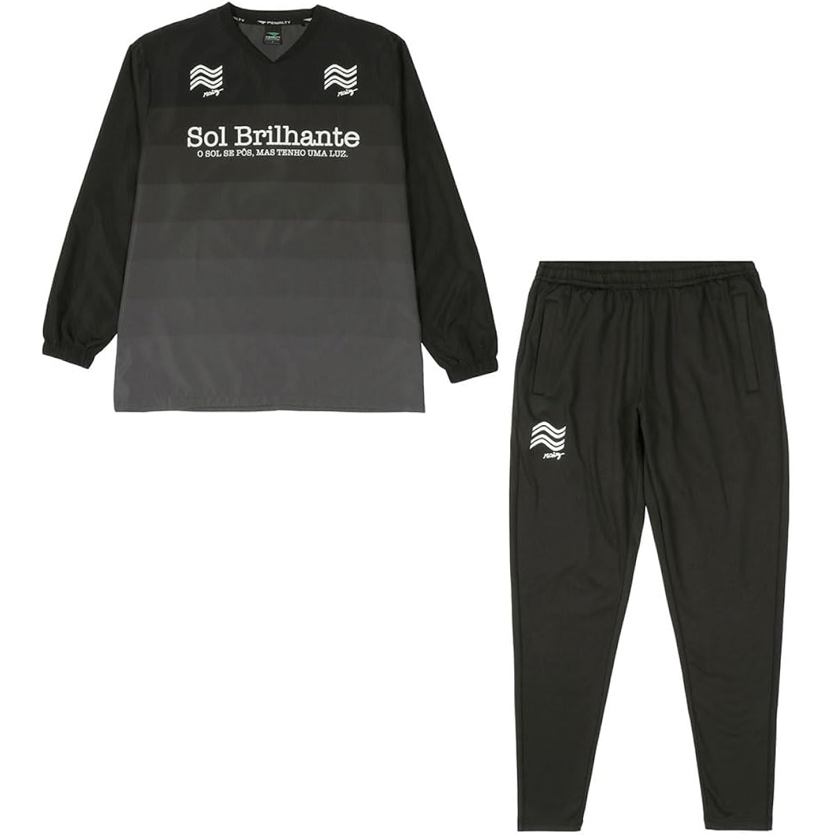 [Penalty] Soccer Futsal Piste Top and Bottom Set High Speed Piste Jacket & Pants Set Windproof/Stretch Function