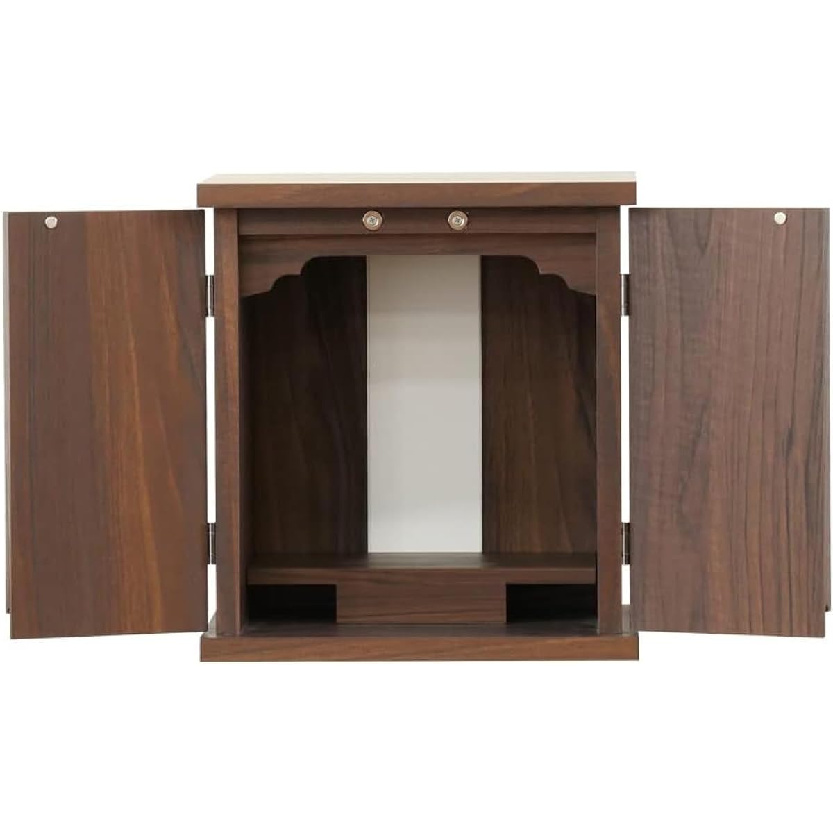 Mini Buddhist Altar "INORU" Walnut Color Pray Inoru Compact Memorial Service WN