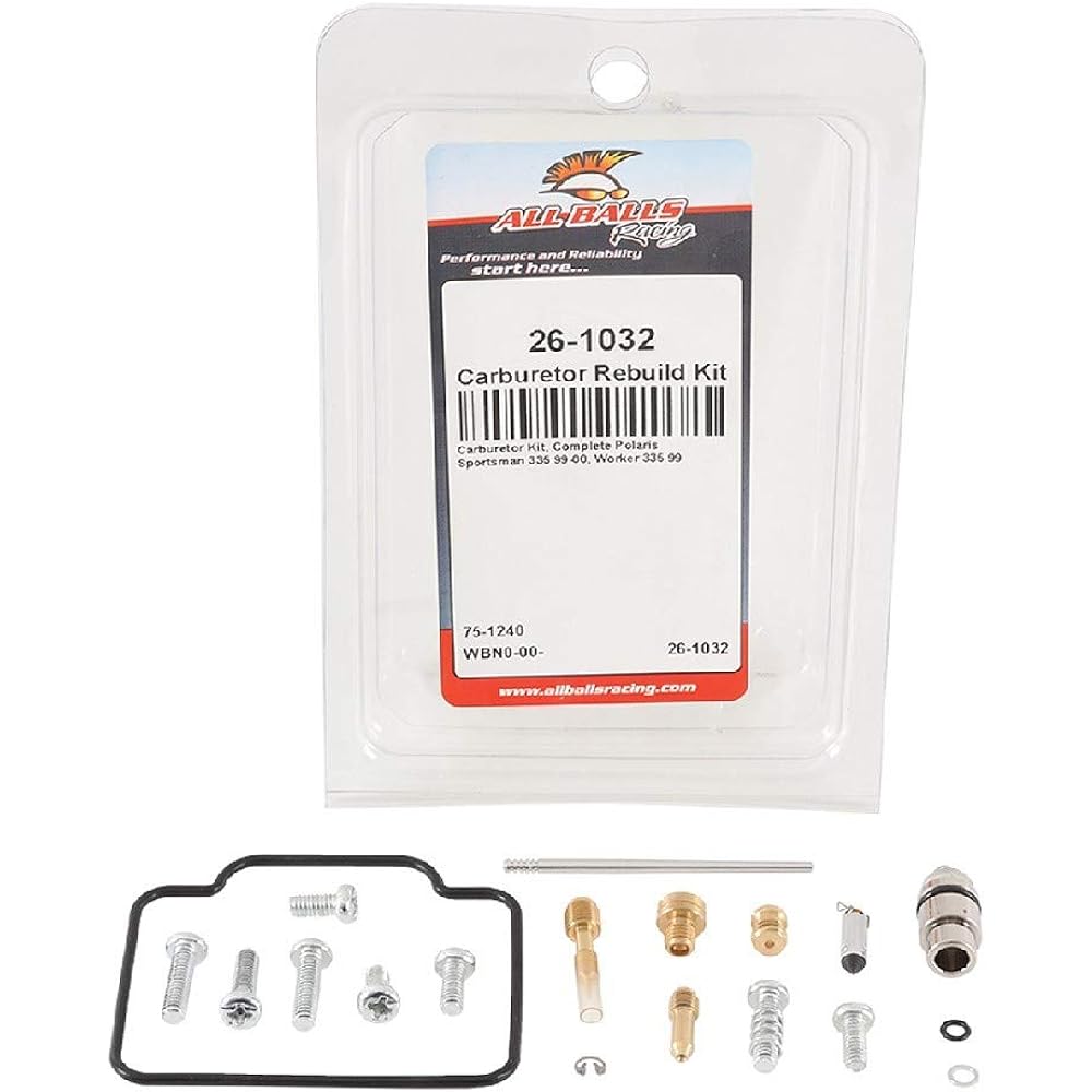 All Balls 26-1032 Carburetor Repair Kit (26-1032 Polaris Sportsman 335 1999-2000)
