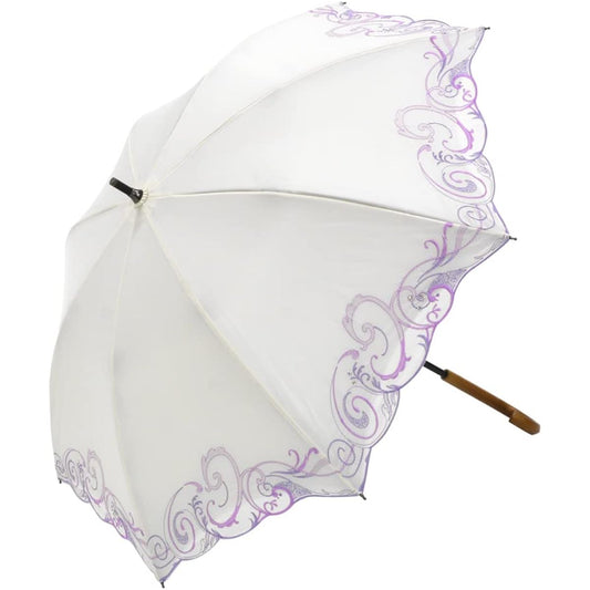 [Chinoiserie Modern] Parasol, Short Parasol, For Both Sunny and Rainy Days, Class 1 Shading, Heat Shielding, UV Protection, Actress Parasol, Covered, Cool