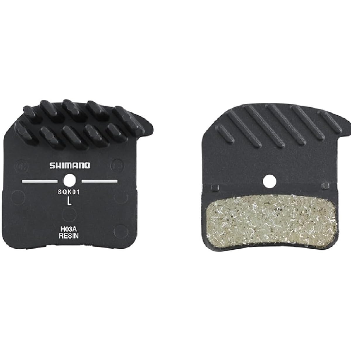 SHIMANO Disc Brake Pad H03A Resin with Fin EBPH03ARFA