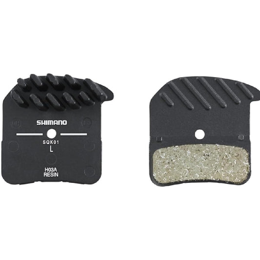 SHIMANO Disc Brake Pad H03A Resin with Fin EBPH03ARFA