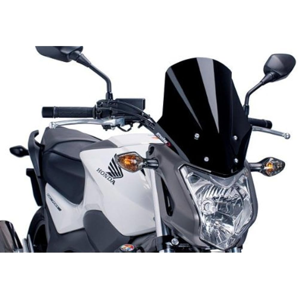 Puig 5991F RACING-SCREEN [DARK SMOKE] HONDA NC700S (12-13)/ NC750S (14-19) Puig Screen Cowl