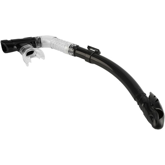 RBSD Full Dry Diving Snorkel, Snorkeling Tube, Durable Silicone for Snorkeling Water Diving (black)