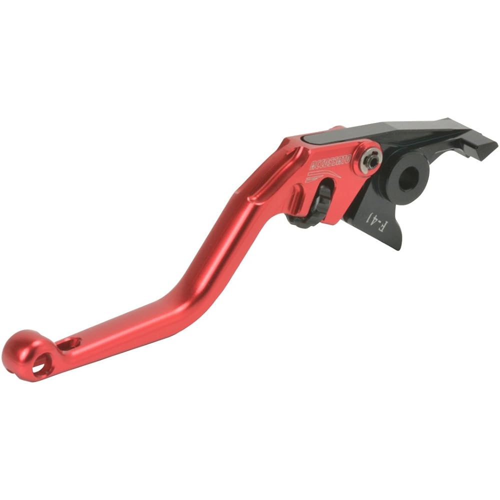 ACCOSATO CNC Brake Lever F041 Main Compatibility: GSX1300R Hayabusa (08-16) Short (Three Finger) Red EDF041.S.R