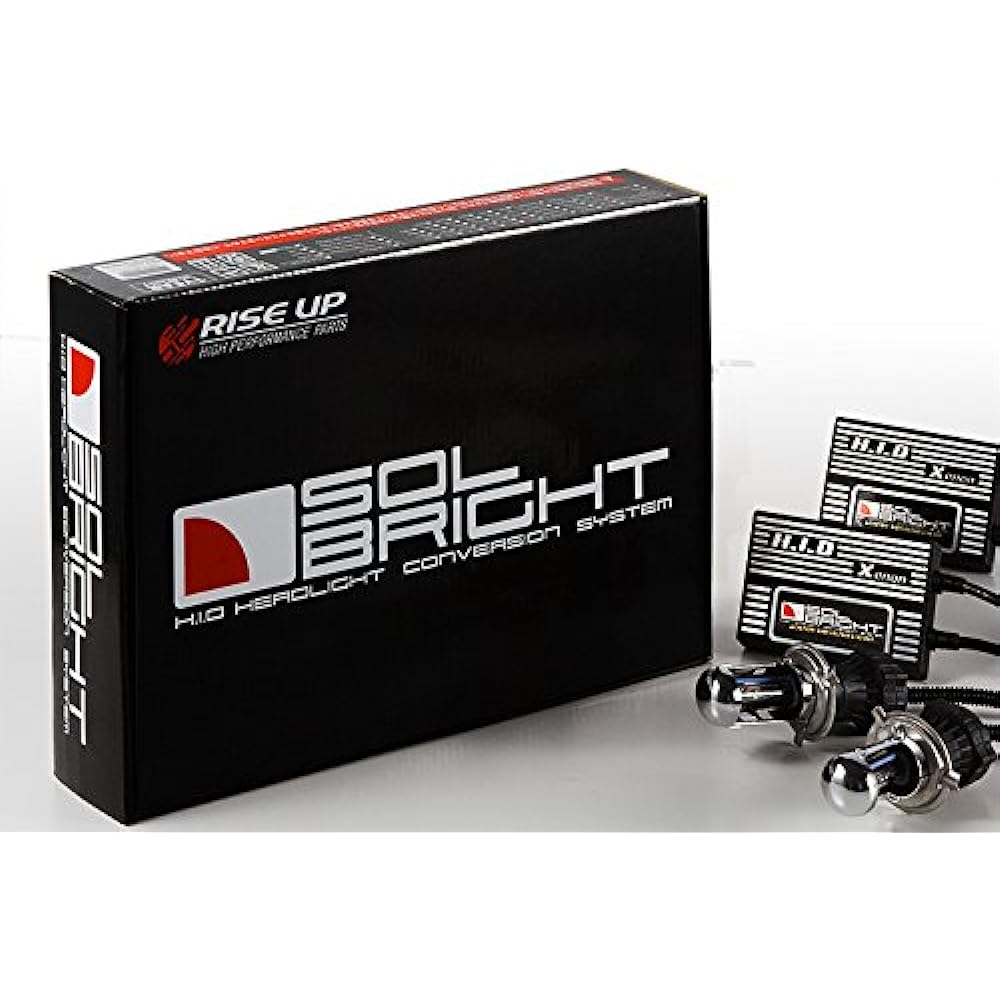 SOLBRIGHT HID Kit 35w 6000K H4 Valve Hi/Lo Slide 997601