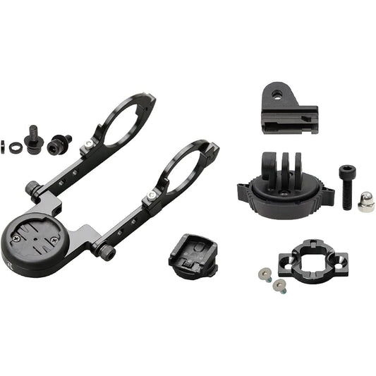 REC-MOUNTS "Third Generation" Type 19 3 Combo Mount for Garmin/Cateye (Type 3 400-GMUT+GMUT-GP+GP-CATHL1 included) [N19-GM+GMUT3] Handle clamp diameter 31.8 For mm (standard size)