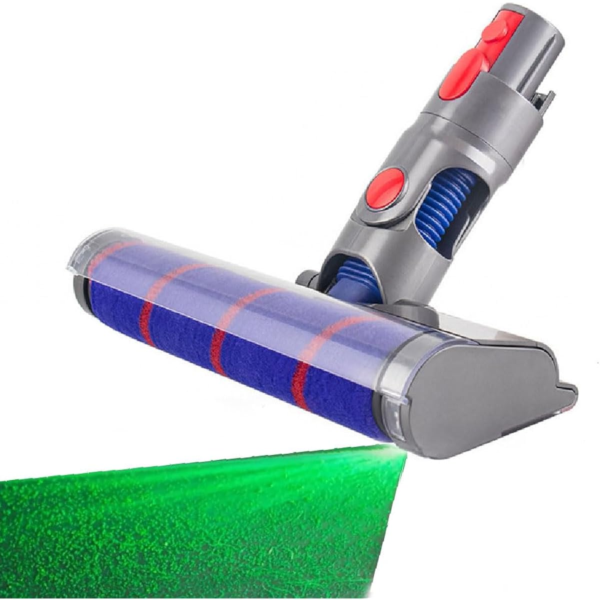Emdou Soft Roller Clean Head Replacement Applicable Dyson V12 Detect Slim/Digital Slim Series Dyson Vacuum Cleaner Soft Roller Clean Head SV30 ABL/SV20 FF N/SV18 FF PRO/SV18 FF N/SV18 FF ENT N Replacement Parts Accessories