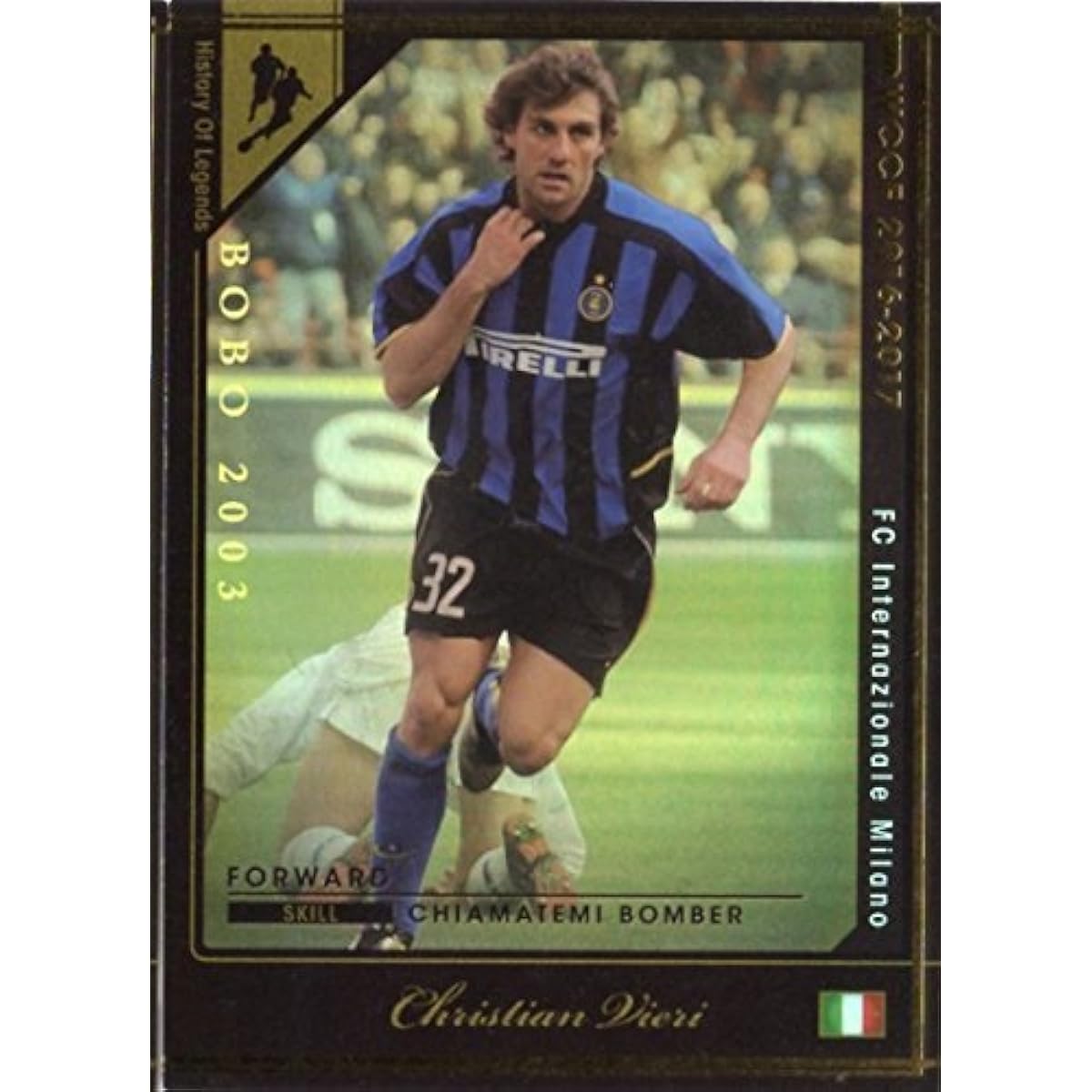 WCCF [16-17 Ver.3.0 / HOLE] Christian Vieri [Inter]