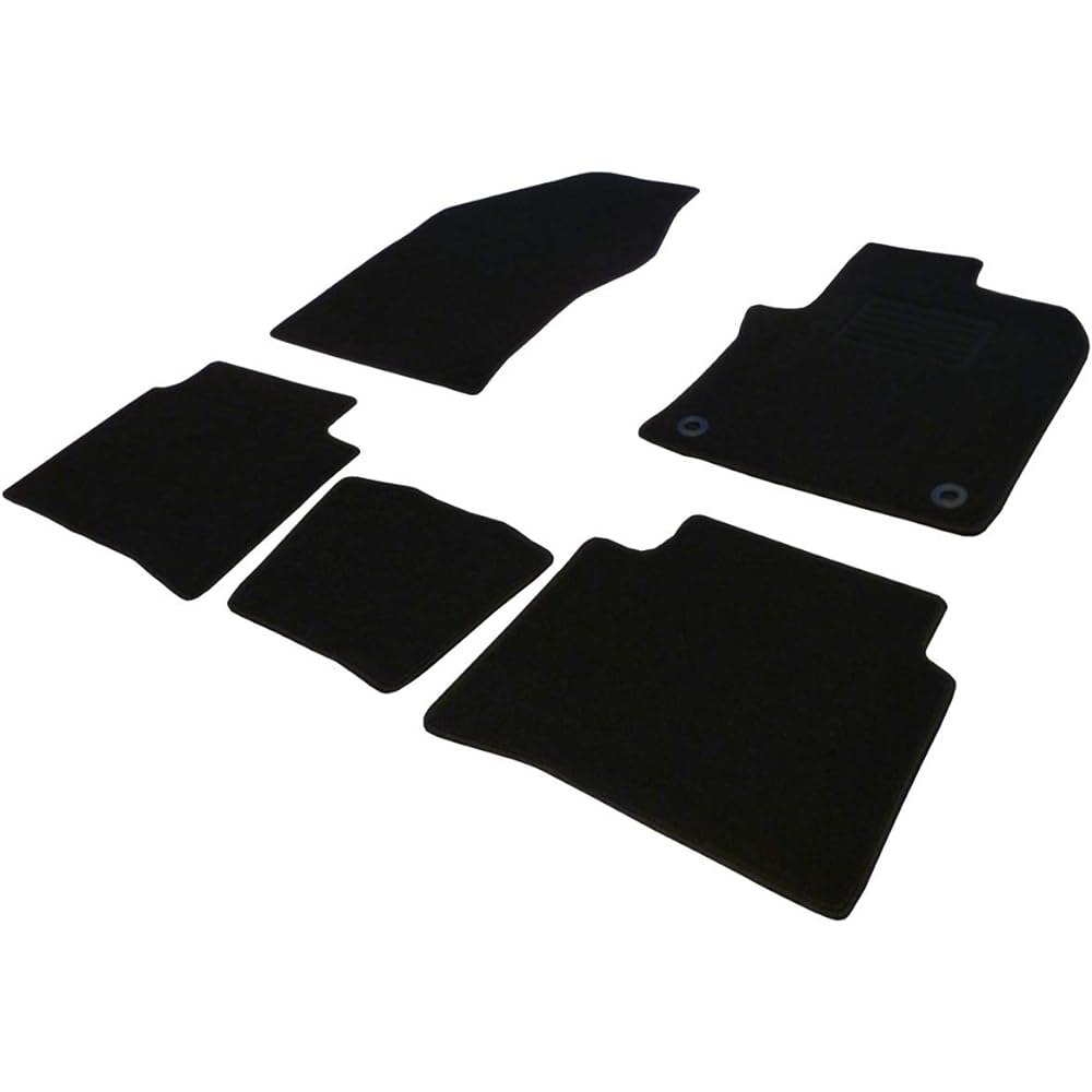 Fenice Car Mat Floor Mat Domestic Production (Toyota Prius 50 Series / Late Model) Black Anti-Slip Shape Resistant to Slip Car Mat (Car Parts Specialty Store)