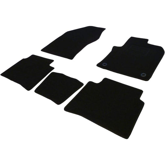 Fenice Car Mat Floor Mat Domestic Production (Toyota Prius 50 Series / Late Model) Black Anti-Slip Shape Resistant to Slip Car Mat (Car Parts Specialty Store)