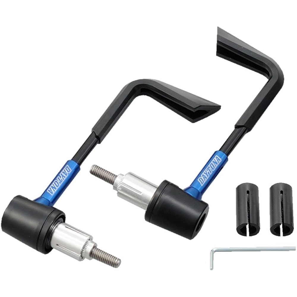 Daytona Motorcycle Lever Guard General Purpose (Suitable for handlebar inner diameter φ14-19) Left and Right Set Red 92451