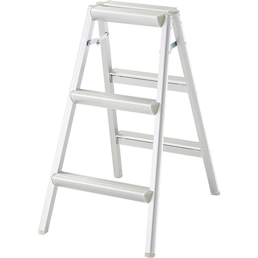 Hasegawa Stepstool 3 Tier Silver SE-8a (79cm) (17714) [2020 Model]