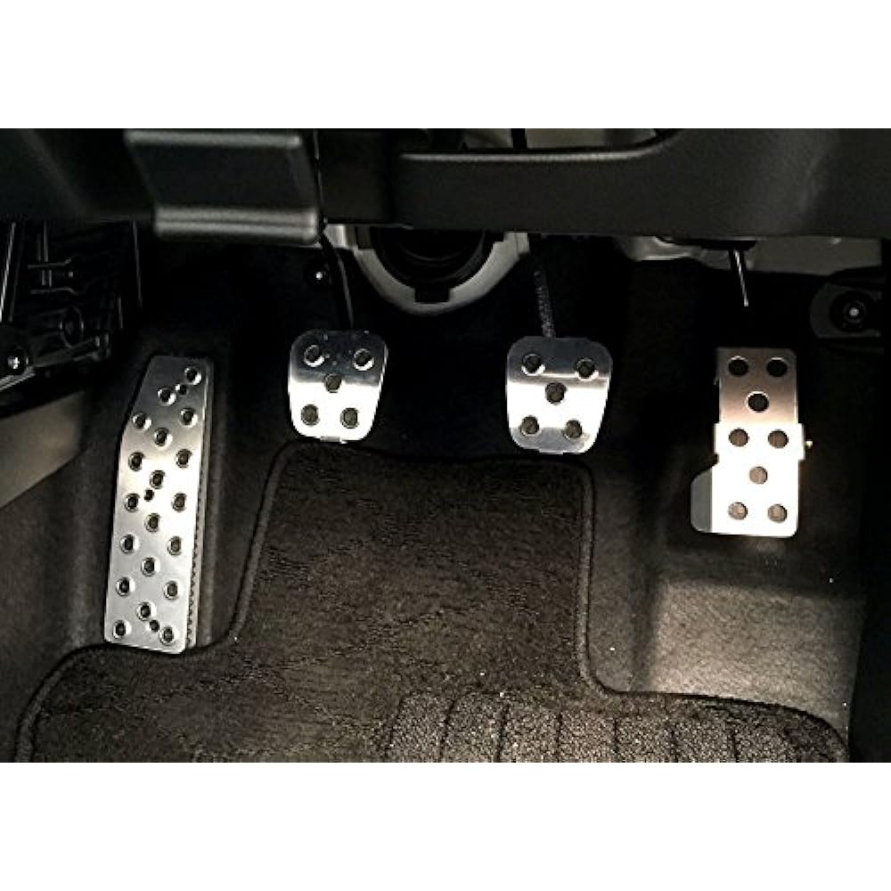 Honda S660 6MT Beta Genuine Pedal Compatible Aluminum Pedal Cover Set of 4 -