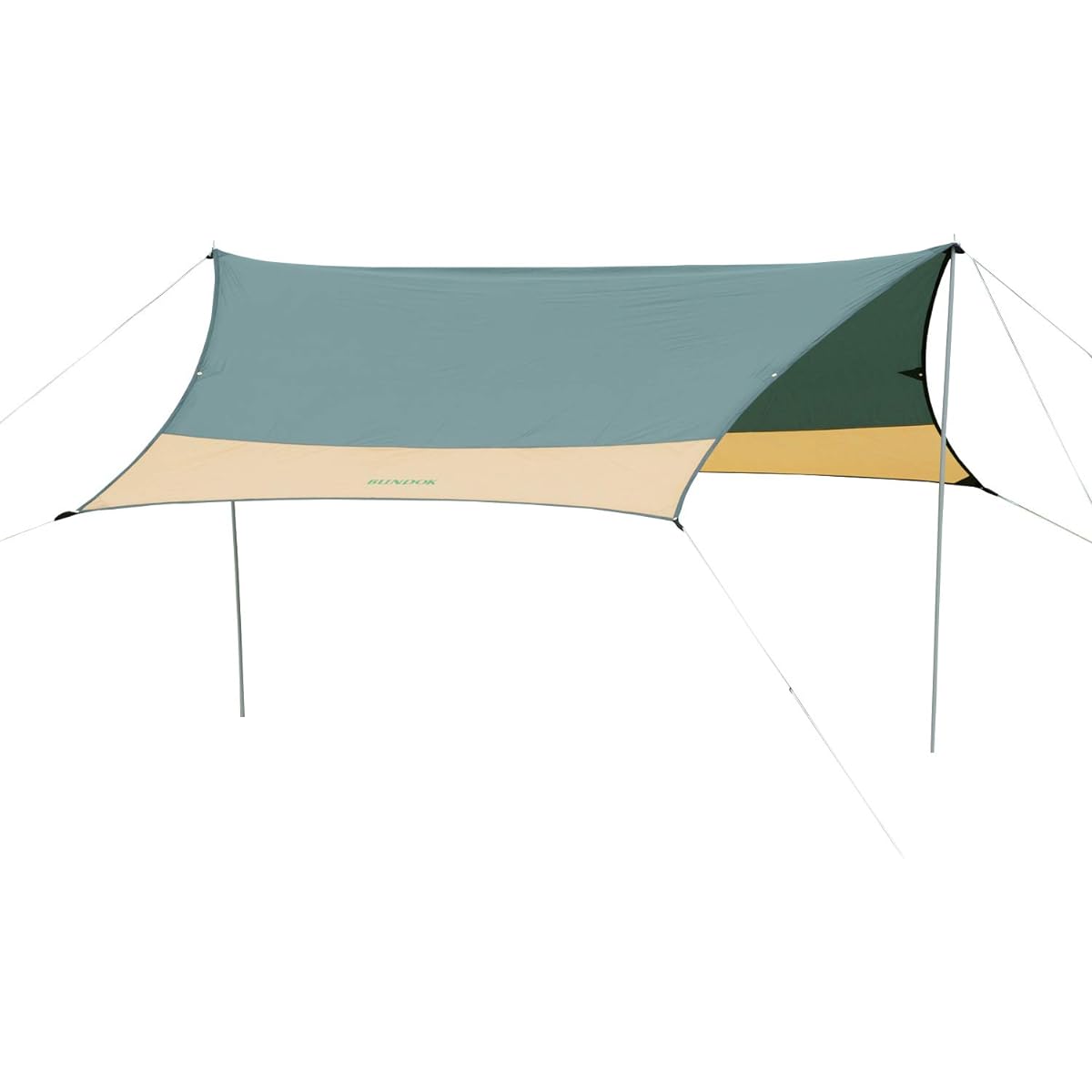 BUNDOK Mini Hexagon Tarp UV BDK-25 [For 3-4 People] Tent Outdoor with Storage Case