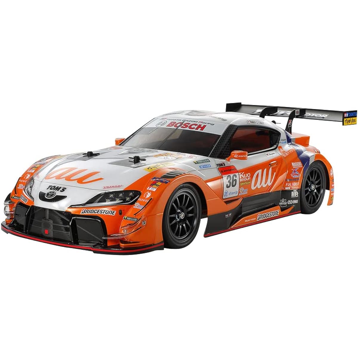 Tamiya 1/10 XB Series No.234 au TOM'S GR Supra (TT-02 chassis) Painted complete model with radio 57934