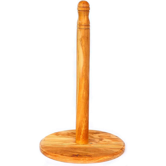 Arteinolivo Olive wood kitchen paper holder