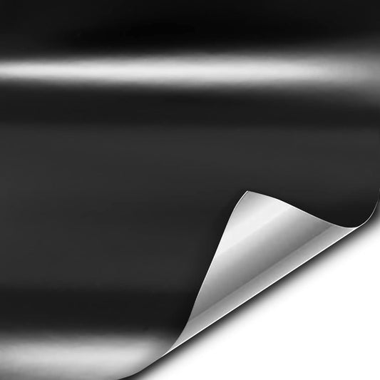 VVIVID+ satin finish Premium adhesive plastic wrap film (4 feet x 5 feet (black))