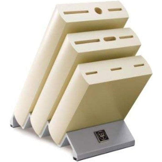 WUSTHOF Knife Block White 7254 Wooden Germany ADLP401