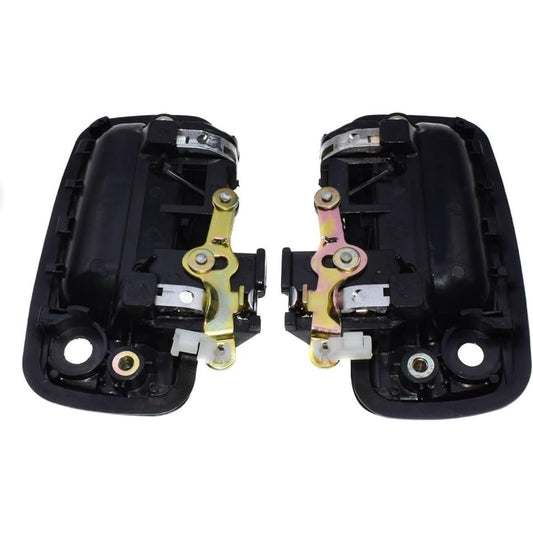 Car Parts exterior door handle front left and right 69220-35070 69220-35070 Toyota tatakoma 1995 1997 1997 1998 1999-2004 Car parts (color: Black, size: Left Left Pair)