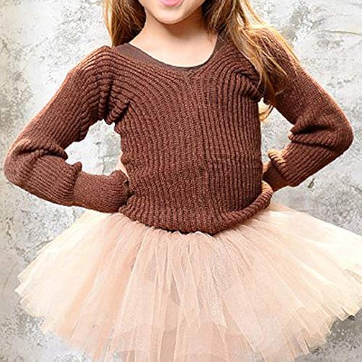 Manana ma19 Cachecoeur Sweater Ballet Kids Junior Girls Adults Warm-up Thermal Wear