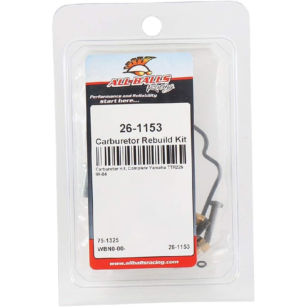 All Balls Carburetor Repair Kit 26-1153 Yamaha TTR225 1999-2004
