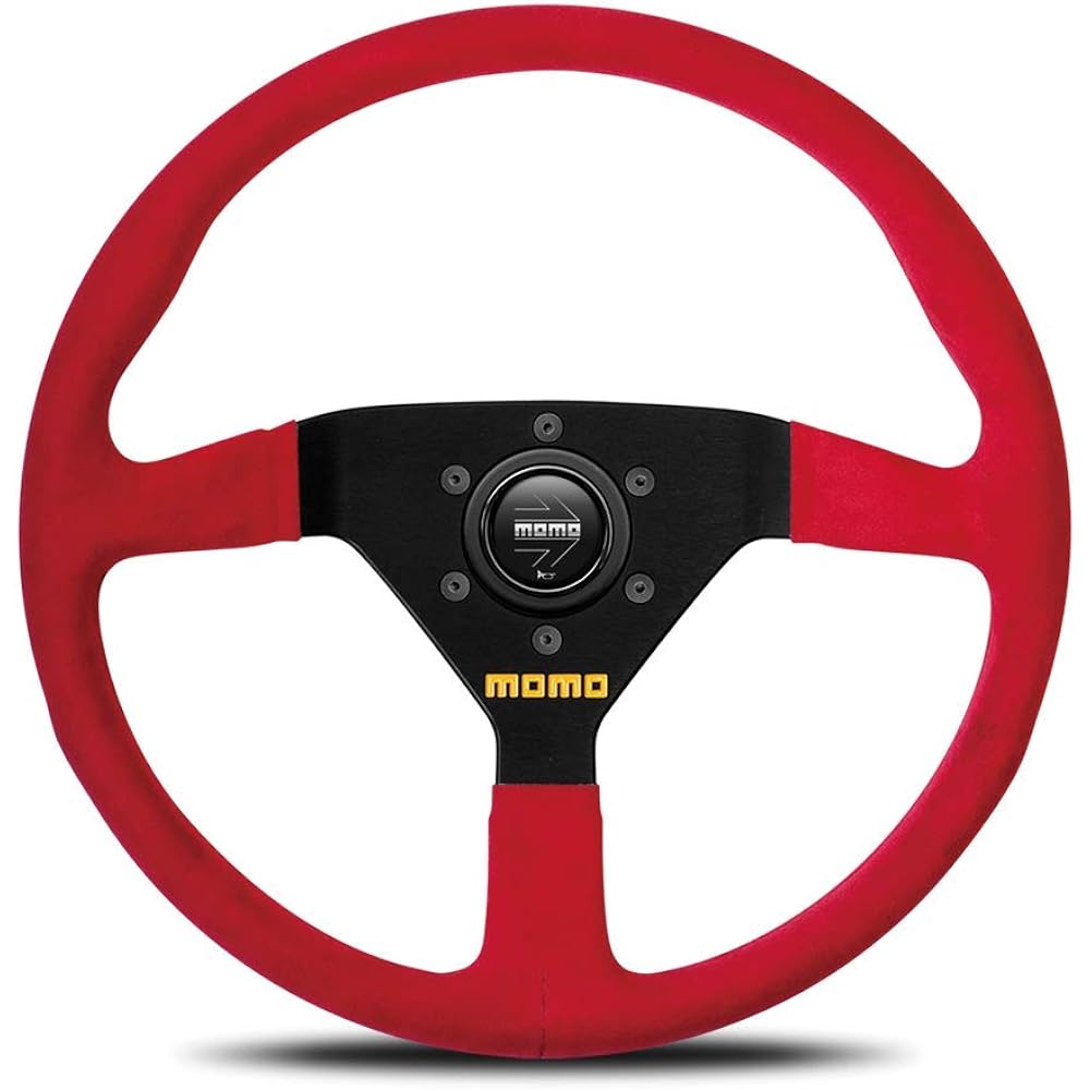 MOMO Steering MOD.78 35 Pie RED/Suede M-64