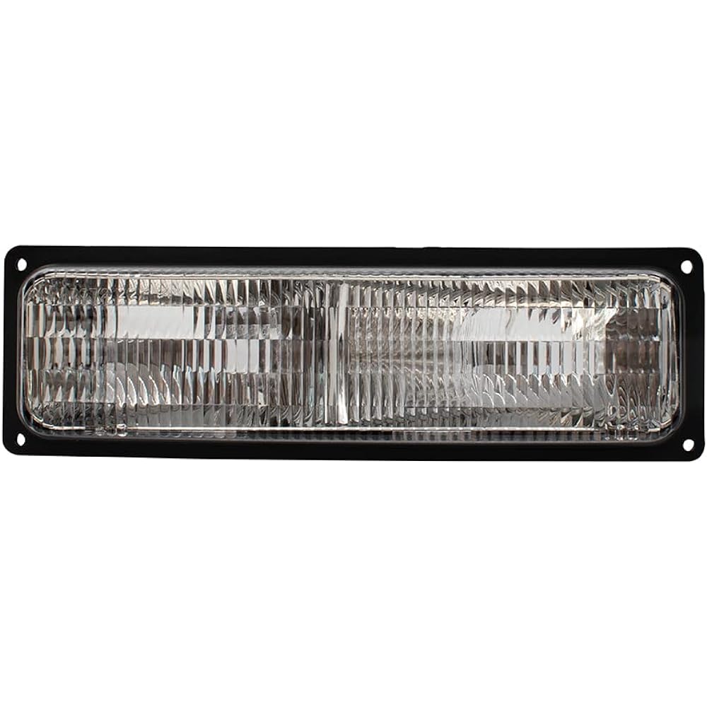 Pair Set PARK SIGNAL Front Marker Light Lamp Replacement 94-02 GM SUV Pickup Track Composite Head Lamp 5976837 5976838