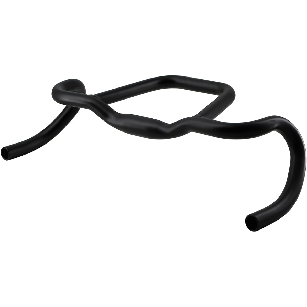 S SENQI Bicycle Drop Handlebar Aluminum Alloy Round Tube φ31.8 Gravel Gravel Suitable for Road Bike Cruiser BMX Bicycle 420mm-520mm, 440mm-540mm, 460mm-560mm 20mm Black (420mm-520mm)