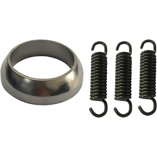 C Clink MID Pipe gasket exhaust muffler HISUN UTV 400 500 700 with spring Massimo
