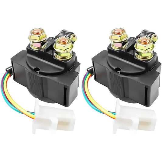 Starter Solenoid Relay Motorcycle Starter Solenoid Relay For Yamaha Virago XV500 83-84 XV535 1987-2000 XV750 XV920 81-83 XV1100 89-99 XVZ1200 1983-1985