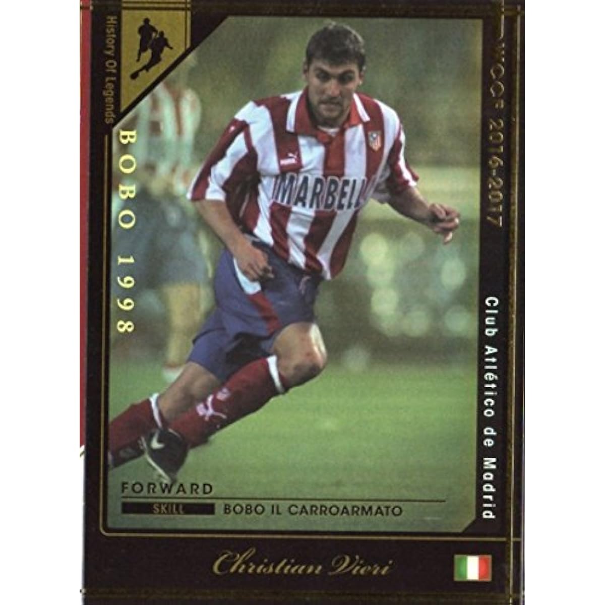 WCCF [16-17 Ver.3.0 / HOLE] Cristian Vieri [Atletico Madrid]