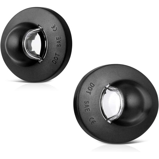 VIPMOTOZ OE Style License Plate Light Tag Lamp Housing Assembly replacement Ford F150 F250 F350 Super Duty Ranger Pickup Track Explorer Bronco Expedic Expedition