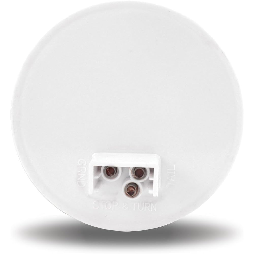 TRUX 4 -inch stop, turn & tail LED -clear red