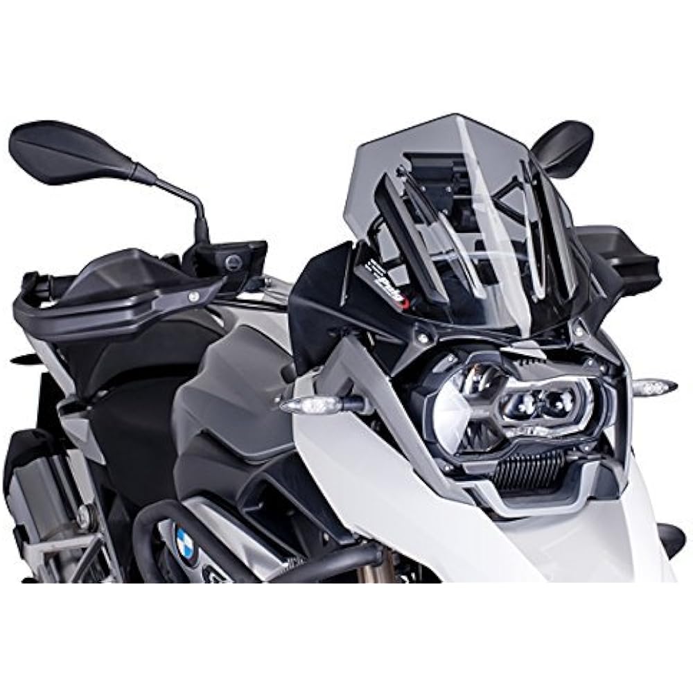 Puig 6487H RACING-SCREEN [SMOKE] BMW R1200GS(13-15)/ADVENTURE(14-15) Puig Screen Cowl Motorcycle Bike Parts