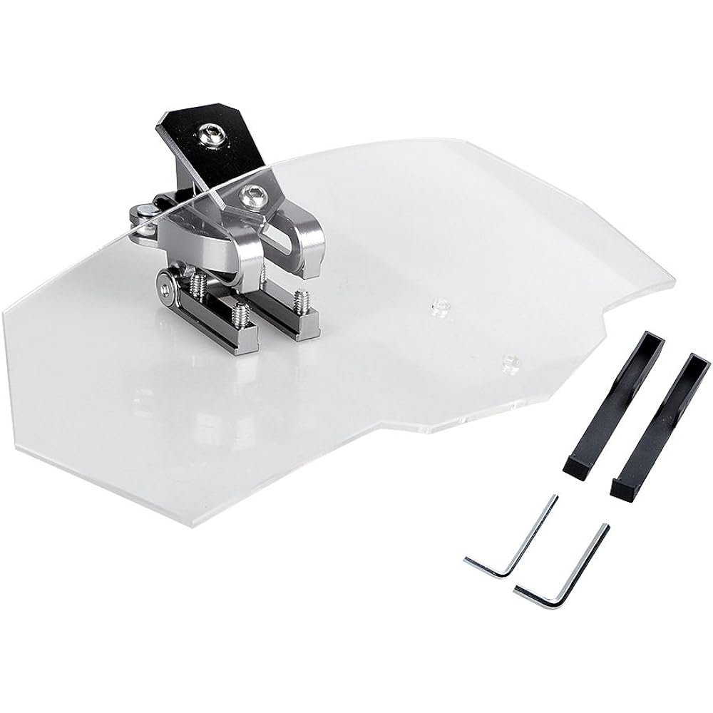 Universal Motorcycle Adjustable Expansion Deflector Floor General Spoiler