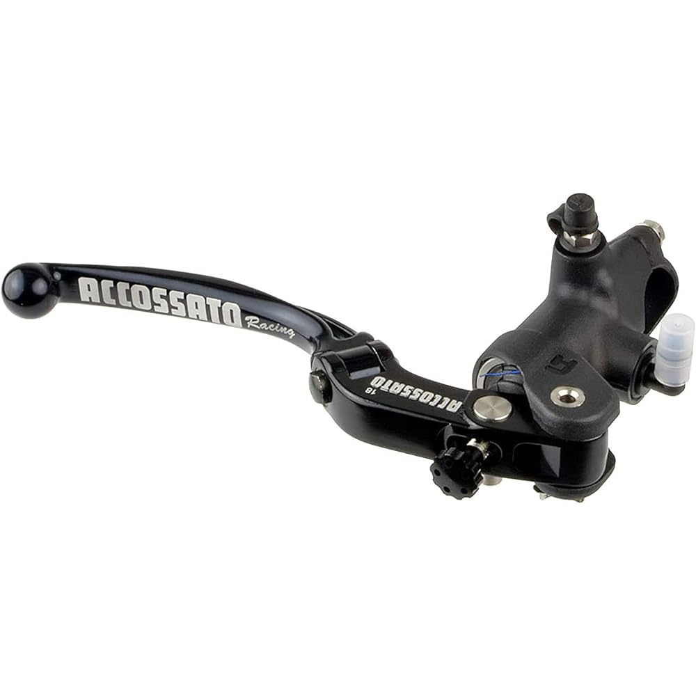 ACCOSATO Radial Brake Master Cylinder CL Model φ19x18 Foldable Lever Black