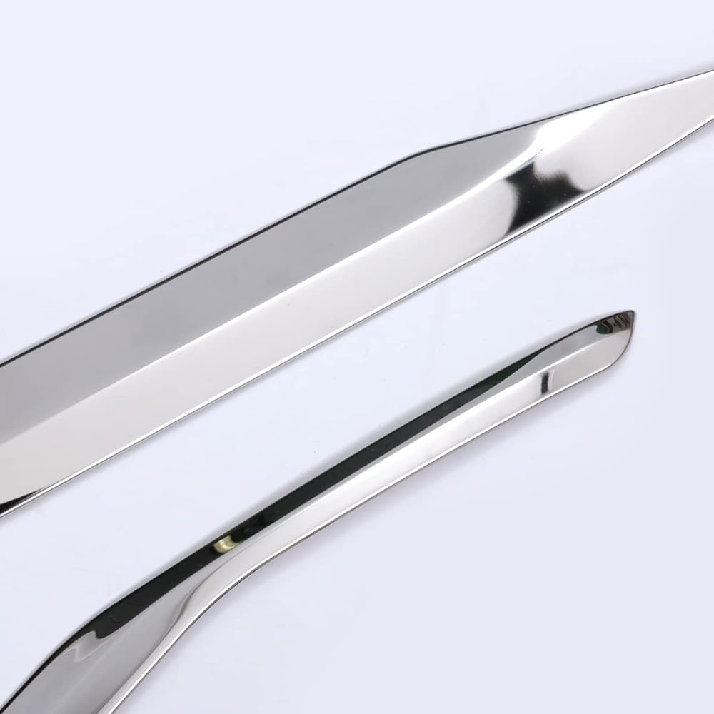 oi-trading Toyota Alphard/Vellfire 30 Series Early and Late Rear Bumper Protector Spoiler Garnish Scratch Prevention [Material] SUS304 Stainless Steel Mirror Finish Plated Mall Custom Parts DIY Customized Dress Up Accessories Exterior 3P 4197