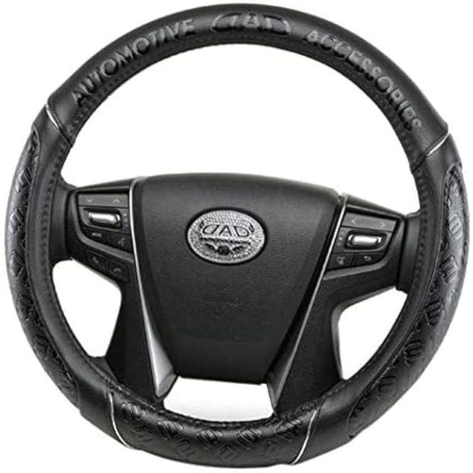 Garcon DAD Steering Cover Steering Cover Monogram Leather S Size Black D.A.D HA577 HA577-01