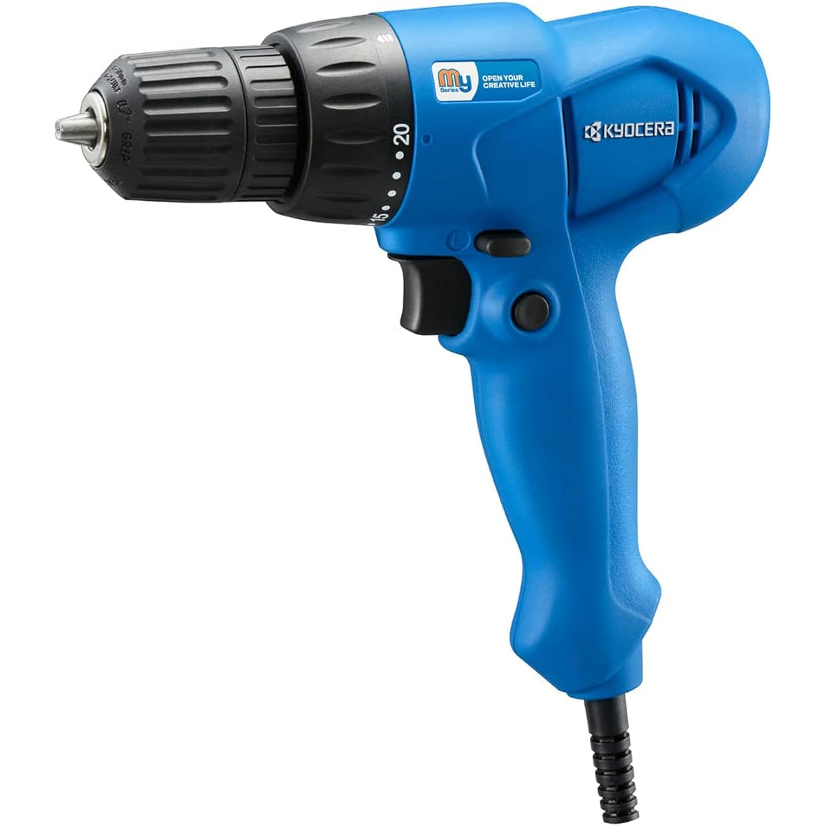 Kyocera Old Ryobi Driver Drill MDD-10 [Easy to handle and easy to use, perfect for beginners] Drilling capacity (ironwork) 5mm / (woodworking) 10mm Screw tightening capacity (wood screws) 3.8 x 41mm Light weight 0.8Kg 646052A